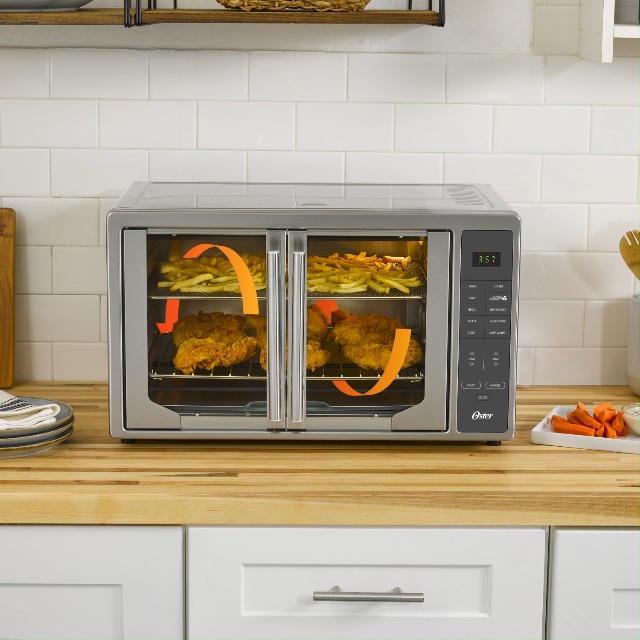 Amazon.com: Oster Air Fryer Oven 10-in-1 Countertop Toaster Oven